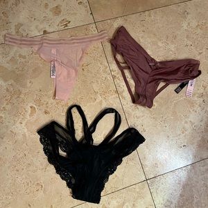 Victoria’s Secret NWT Trio Panty Bundle